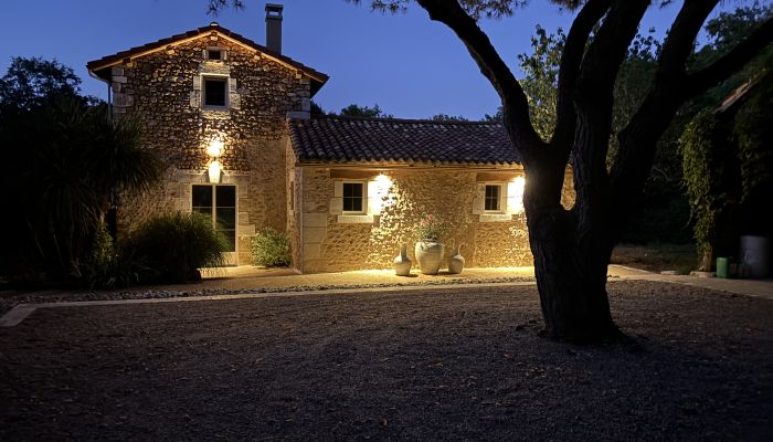 Photo de l'entrée du gites Côté Noyeraie